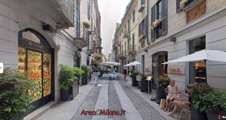 A street in Brera