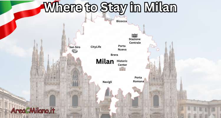 Milan's main neighborhoods and areas